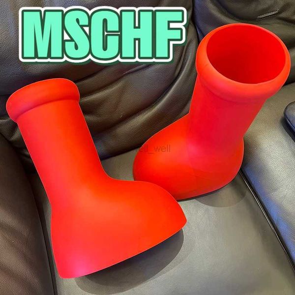 2023 mschf men women rain boots designer big red boot mens rubber platform booties thick bottom non-slip bootie fashion astro boy rainboots, Black
2023 mschf men women rain boots designer big red boot mens rubber platform booties thick bottom non-slip bootie fashion astro boy rainboots, Black
