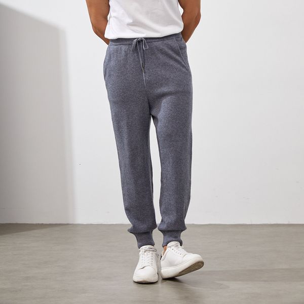men's pants 100 cashmere high waist autumn and winter casual knitted leggings warm fashion loose man 230307, Black
men's pants 100 cashmere high waist autumn and winter casual knitted leggings warm fashion loose man 230307, Black