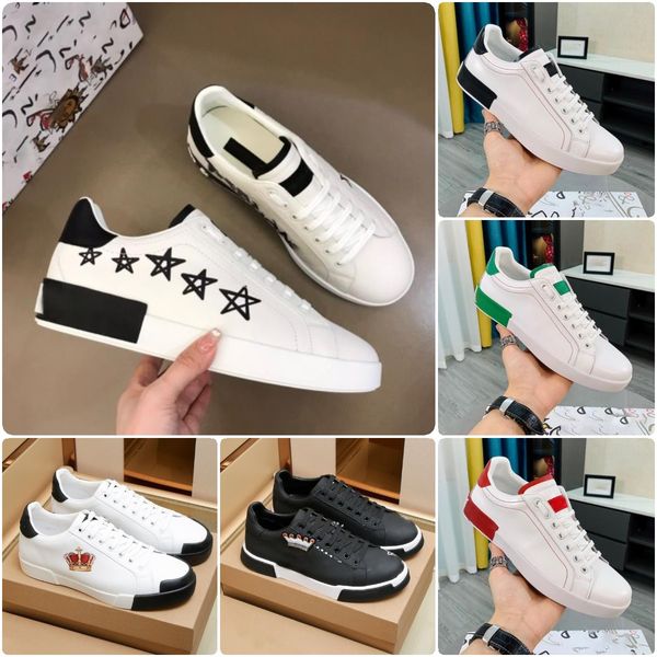 with box portofino sneakers designer casual shoes multicolor suede triple black white bluette gold floral white red beige grey animalier dg
with box portofino sneakers designer casual shoes multicolor suede triple black white bluette gold floral white red beige grey animalier dg