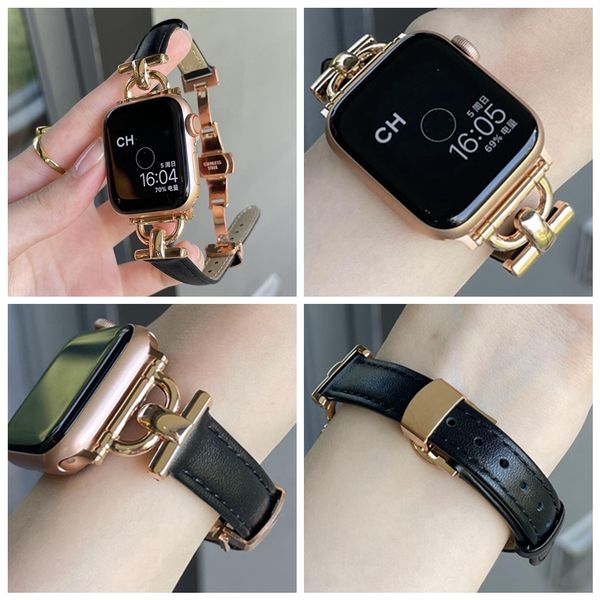 luxury slim watch bands strap gold folding buckle for apple iwatch band 41mm 45mm 38mm 40mm 44mm iwatch 3 4 5 7 8 49mm metal d connector rea, Black;brown
luxury slim watch bands strap gold folding buckle for apple iwatch band 41mm 45mm 38mm 40mm 44mm iwatch 3 4 5 7 8 49mm metal d connector rea, Black;brown