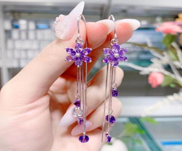 dangle chandelier silver 925 earrings for women 2021 trend sterling crystal flower piercing ear cuffs long hanging9901483
dangle chandelier silver 925 earrings for women 2021 trend sterling crystal flower piercing ear cuffs long hanging9901483