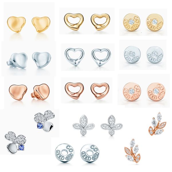 stud tif genuine 925 sterling silver forever love heart and assorted style tiff earrings womens wedding gift fashion jewelry 230307, Golden;silver
stud tif genuine 925 sterling silver forever love heart and assorted style tiff earrings womens wedding gift fashion jewelry 230307, Golden;silver