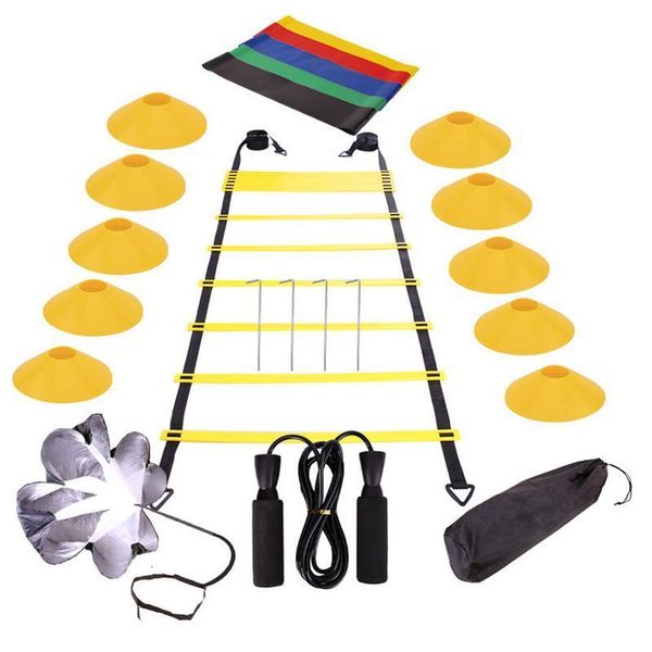 sports gloves agility ladder speed training equipment 10 disc cones 20ft set for football soccer resistance 230308, Black
sports gloves agility ladder speed training equipment 10 disc cones 20ft set for football soccer resistance 230308, Black