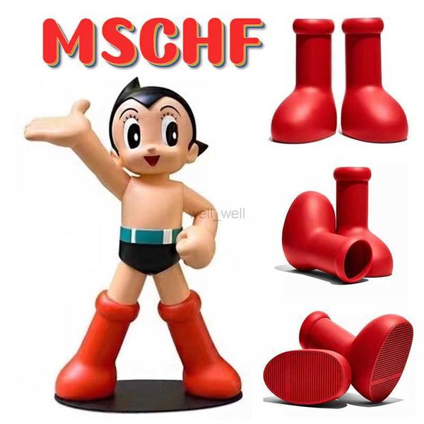 new mschf mighty atom cartoon boots big red boot for men women desiger mens womens cute rainboots fashionboots smooth rubber kneeboots, Black
new mschf mighty atom cartoon boots big red boot for men women desiger mens womens cute rainboots fashionboots smooth rubber kneeboots, Black