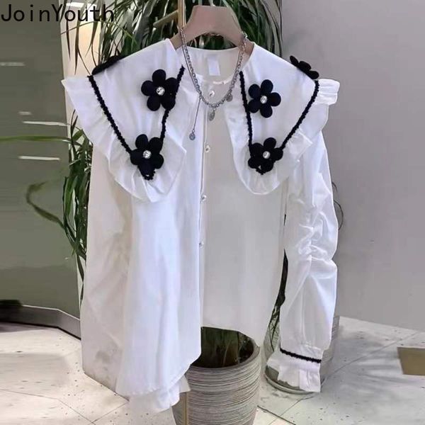 women's blouses shirts korean shirts women bead floral blouses fashion woman clothes white black y2k elegant blouse long sleeve blusas
women's blouses shirts korean shirts women bead floral blouses fashion woman clothes white black y2k elegant blouse long sleeve blusas
