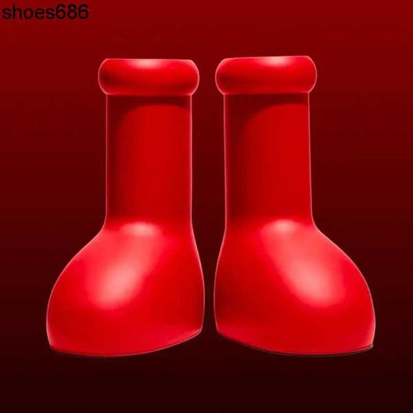 2023 big red boots designer mschf astro boy cartoon boot into real life smooth rubber round toe fantasy magic shoes for men women knee high, Black
2023 big red boots designer mschf astro boy cartoon boot into real life smooth rubber round toe fantasy magic shoes for men women knee high, Black