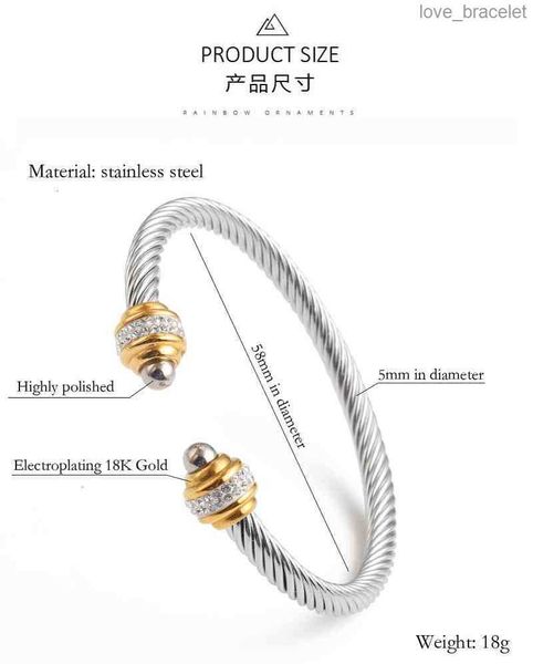 Bracelet Dy Luxury Designer Twisted Pearl Head Women Fashion Versatile Twist Bracelets Jewelry Platinum Plated Wedding Gifts 5MM accessories for Christmas gifts
Bracelet Dy Luxury Designer Twisted Pearl Head Women Fashion Versatile Twist Bracelets Jewelry Platinum Plated Wedding Gifts 5MM accessories for Christmas gifts