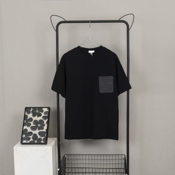 men t shirt casual womens tees classic letter print short sleeves triangle t-shirts with quality sml, White;black
men t shirt casual womens tees classic letter print short sleeves triangle t-shirts with quality sml, White;black