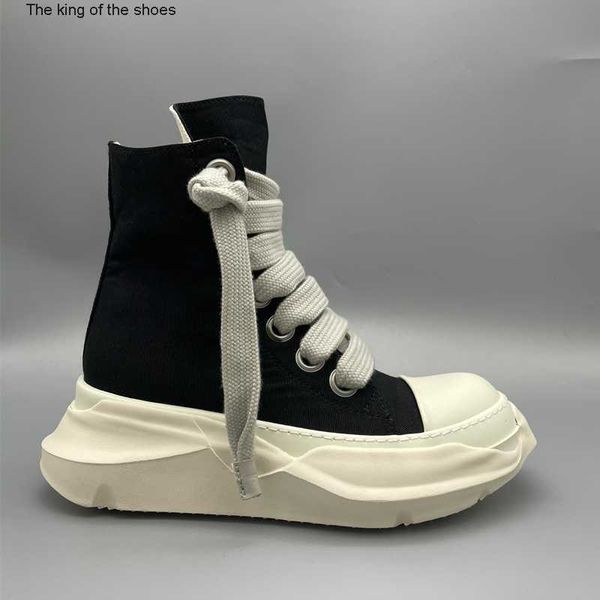 ricks owen shoes rick original canvas shoes thick sole jumbo shoeslace drk women sports shoes owens male sneakers shdw lace-up women's, Black
ricks owen shoes rick original canvas shoes thick sole jumbo shoeslace drk women sports shoes owens male sneakers shdw lace-up women's, Black