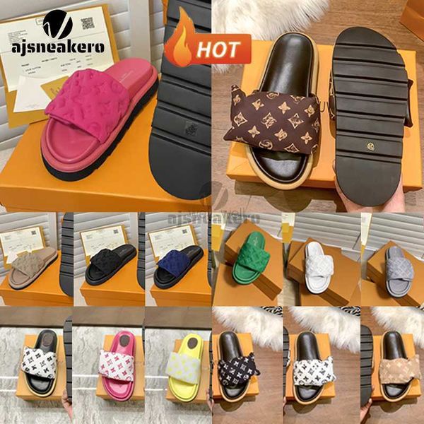 designers slippers pool pillow mules women sandals sunset flat comfort mules padded front strap slipper fashionable easy-to-wear style, Black
designers slippers pool pillow mules women sandals sunset flat comfort mules padded front strap slipper fashionable easy-to-wear style, Black