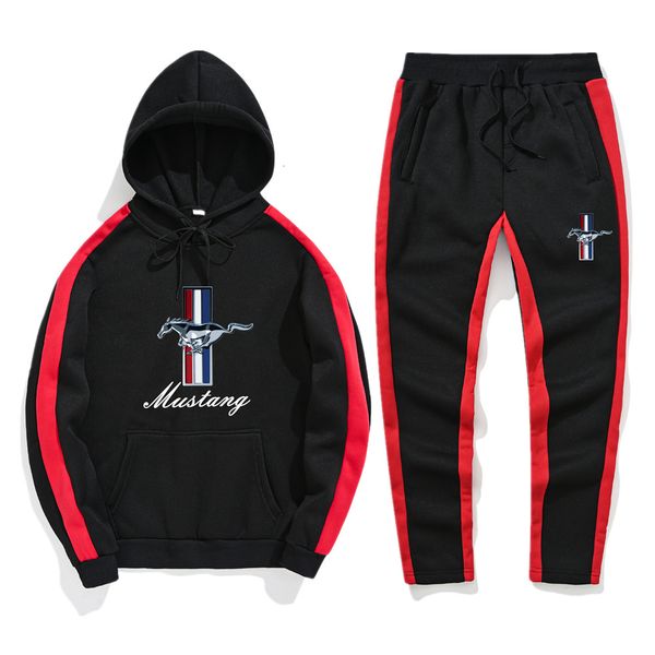 men s polos sportswear ford mustang car printed hoodie sweatshirt trousers two piece running racing sportswe 230308, White;black
men s polos sportswear ford mustang car printed hoodie sweatshirt trousers two piece running racing sportswe 230308, White;black
