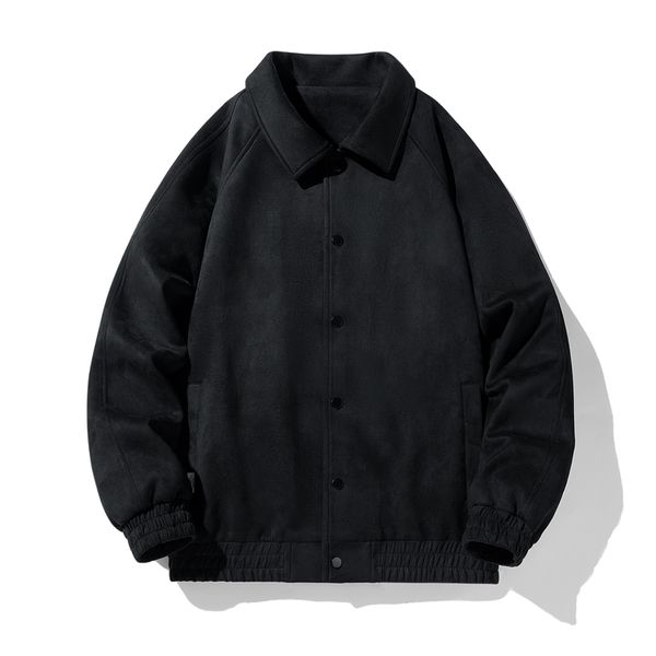 men s jackets spring faux suede street lapel tooling style coat stand up collar everything trendy casual plus size fleece 230307, Black;brown
men s jackets spring faux suede street lapel tooling style coat stand up collar everything trendy casual plus size fleece 230307, Black;brown