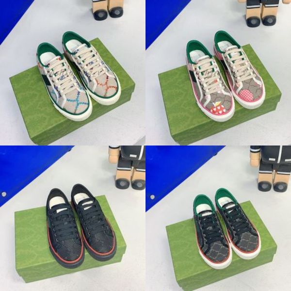 tennis 1977 men women high sneaker designer shoes green red web stripe canvas runner trainers sneakers women rubber sole shoe, Black
tennis 1977 men women high sneaker designer shoes green red web stripe canvas runner trainers sneakers women rubber sole shoe, Black