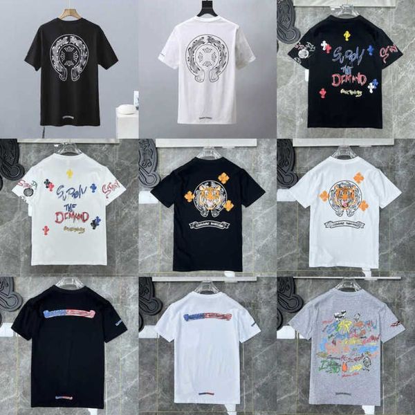 men's t-shirts luxury fashion t shirt ch brand tees men women sanskrit letter couple t-shirt sweatshirt horseshoe flower short sleeve p, White;black
men's t-shirts luxury fashion t shirt ch brand tees men women sanskrit letter couple t-shirt sweatshirt horseshoe flower short sleeve p, White;black