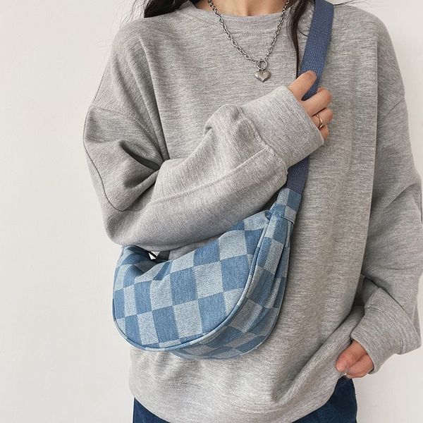 evening bags casual simplicity large shoulder bags women canvas high capacity shopping bag crossed body plaid denim bag women messenger bag
evening bags casual simplicity large shoulder bags women canvas high capacity shopping bag crossed body plaid denim bag women messenger bag