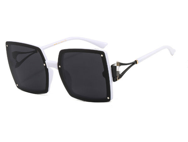 new elegant lady outdoor uv-proof sun glasses hd polarized square frame sunglasses big brand glasses, White;black
new elegant lady outdoor uv-proof sun glasses hd polarized square frame sunglasses big brand glasses, White;black