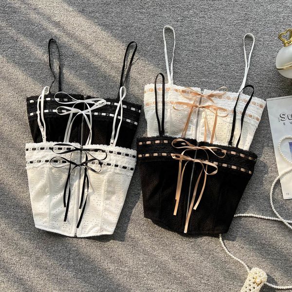 women s tanks camis spaghetti strap tank for butterfly drawstring corset cropped harajuku clothes chic womens ole drop 230308, White
women s tanks camis spaghetti strap tank for butterfly drawstring corset cropped harajuku clothes chic womens ole drop 230308, White