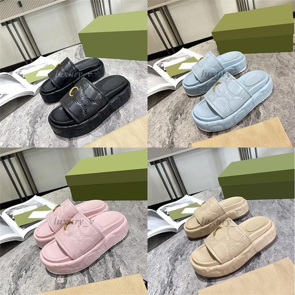 designer slippers women matelasse sandals quilted leather slipper rubber platform flip flops letter interlacing pattern slides 35-45, Black
designer slippers women matelasse sandals quilted leather slipper rubber platform flip flops letter interlacing pattern slides 35-45, Black