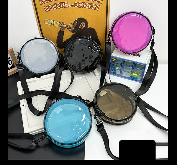travel sports gym shoulder crossbody bag designer laser pvc clear round bag bright color ad
travel sports gym shoulder crossbody bag designer laser pvc clear round bag bright color ad