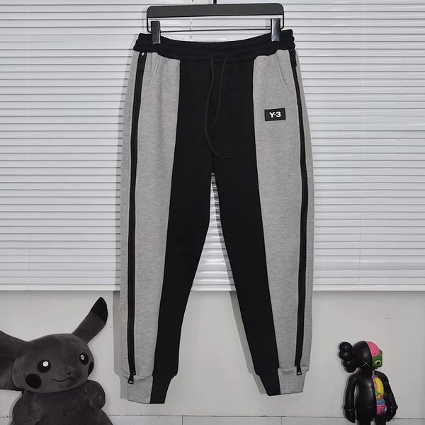 men's pants y322aw autumn and winter splicing zipper plush casual autograph printing men women sports trousers 230307, Black
men's pants y322aw autumn and winter splicing zipper plush casual autograph printing men women sports trousers 230307, Black