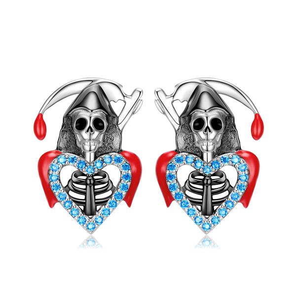 double-sided black and white butterfly earrings stud s925 sterling silver dark punk style, Golden;silver
double-sided black and white butterfly earrings stud s925 sterling silver dark punk style, Golden;silver