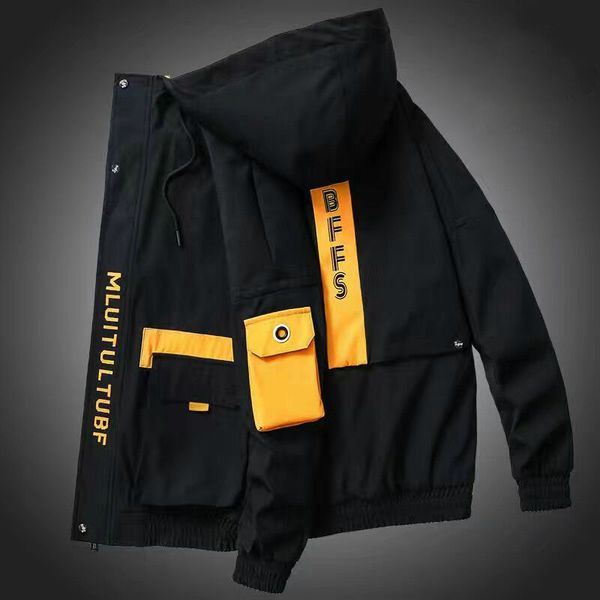 men s jackets men casual jacket autumn winter mens harajuku cargo loose print hooded coat streetwear outerwear windbreaker 230308, Black;brown
men s jackets men casual jacket autumn winter mens harajuku cargo loose print hooded coat streetwear outerwear windbreaker 230308, Black;brown