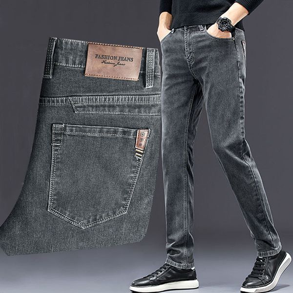 men's jeans men's slim jeans autumn men's casual straight fall stretch denim trousers fashion slim grey men's jeans 2303, Blue
men's jeans men's slim jeans autumn men's casual straight fall stretch denim trousers fashion slim grey men's jeans 2303, Blue