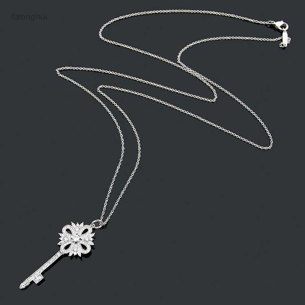pendant necklaces luxury key full diamond necklace female stainless steel couple designer christmas gift accessories wholesale with box ko0m, Silver
pendant necklaces luxury key full diamond necklace female stainless steel couple designer christmas gift accessories wholesale with box ko0m, Silver