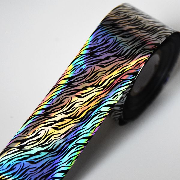 stickers decals 100 meters holographic zebra pattern nail art foil sticker laser wrap transfer for decoration stamping 230307, Black
stickers decals 100 meters holographic zebra pattern nail art foil sticker laser wrap transfer for decoration stamping 230307, Black
