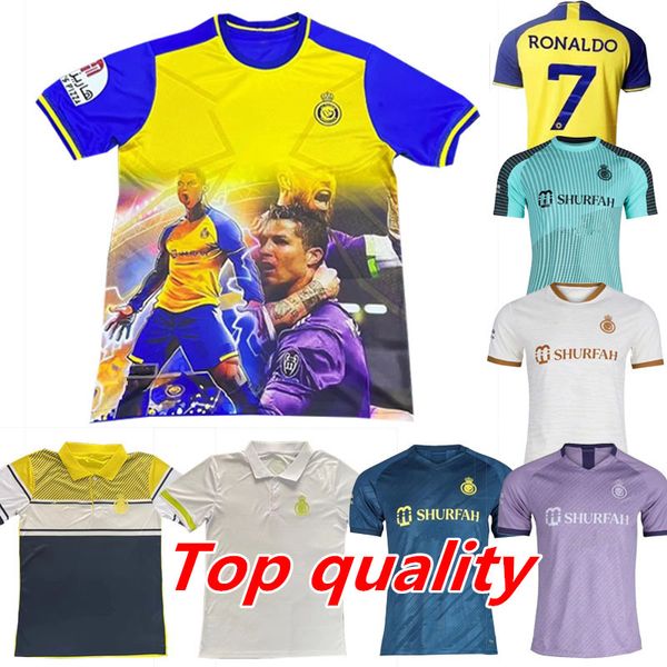 22 23 al nassr fc soccer jerseys ronaldo 2022 2023 goalkeeper home yellow away cr7 gonzalo martinez talisca ghislain konan vincent men footb, Black;yellow
22 23 al nassr fc soccer jerseys ronaldo 2022 2023 goalkeeper home yellow away cr7 gonzalo martinez talisca ghislain konan vincent men footb, Black;yellow