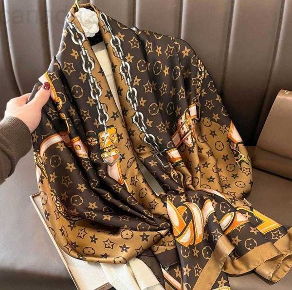 designer fashion scarf silk scarves spring luxury chiffon stripe flower print beach towel for designer women girl sunscreen thin gauze oaac, Blue;gray
designer fashion scarf silk scarves spring luxury chiffon stripe flower print beach towel for designer women girl sunscreen thin gauze oaac, Blue;gray