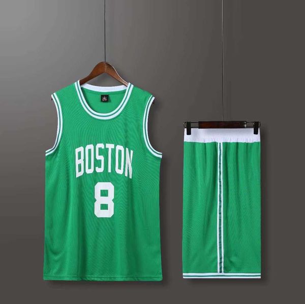 basketball suit summer 11 green shirt printed boston green celtics basketball shirt
basketball suit summer 11 green shirt printed boston green celtics basketball shirt