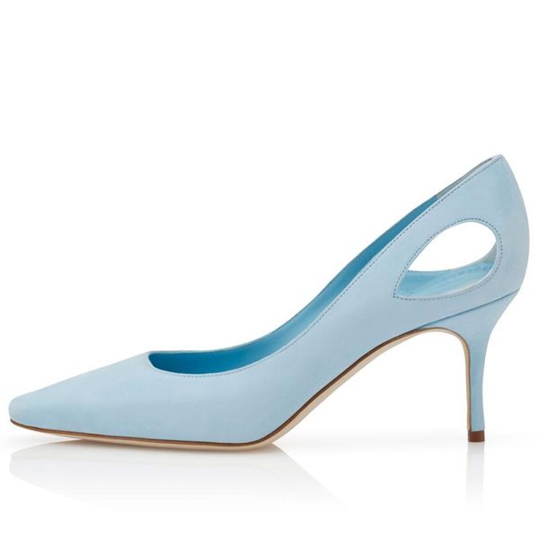 fashion perfect women sandals pumps aca 70 mm light blue suede pointed toe pump italy lady popular cut-out detail design wedding party sanda, Black
fashion perfect women sandals pumps aca 70 mm light blue suede pointed toe pump italy lady popular cut-out detail design wedding party sanda, Black