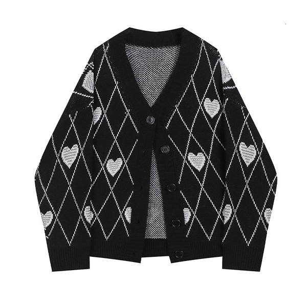 women's knits tees fashion gothic style oversized black cardigan emo women sweater long sleeve vneck harajuku loose vintage knitwear c, White
women's knits tees fashion gothic style oversized black cardigan emo women sweater long sleeve vneck harajuku loose vintage knitwear c, White