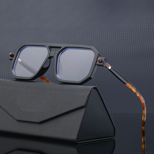 new fashionable sunglasses of the same style men's european and american thick frame box sunglasses men's fashionable ins glasses, White;black
new fashionable sunglasses of the same style men's european and american thick frame box sunglasses men's fashionable ins glasses, White;black