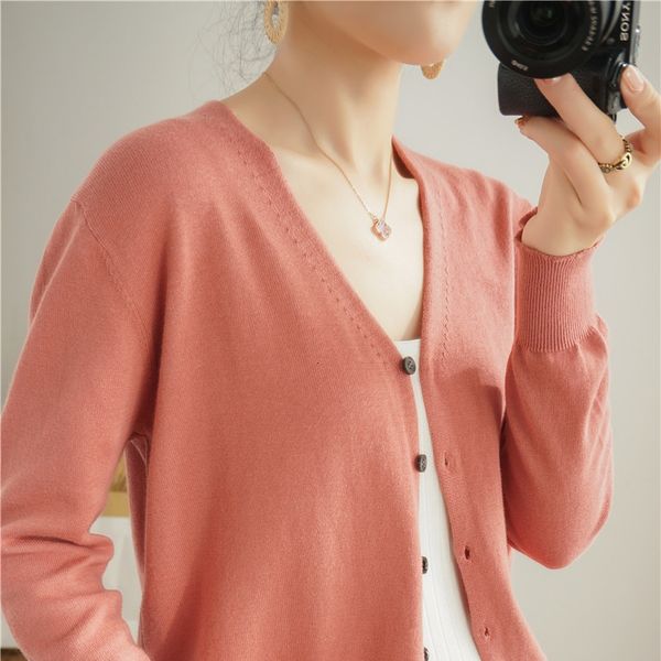 women's knits tees style 100 pure cotton knitted cardigan sweater short vneck loose large size allmatch solid color longsleeved coat 23, White
women's knits tees style 100 pure cotton knitted cardigan sweater short vneck loose large size allmatch solid color longsleeved coat 23, White