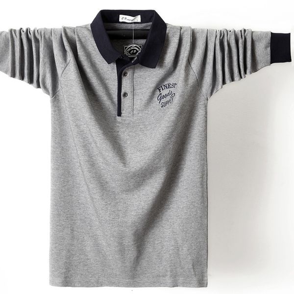 men's polos fashion autumn plus size m-6xl men's business casual cotton polo shirt solid embroidered long sleeve men's polo s, White;black
men's polos fashion autumn plus size m-6xl men's business casual cotton polo shirt solid embroidered long sleeve men's polo s, White;black