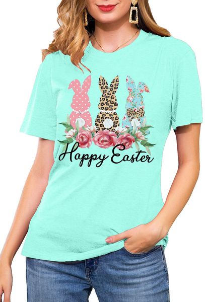 women's easter t-shirt summer casual basic shacket t shirts happy easter letter printed tshirt plus size female tee, White
women's easter t-shirt summer casual basic shacket t shirts happy easter letter printed tshirt plus size female tee, White