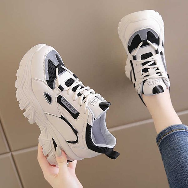 dress shoes hidden heels sneakers for women breathable mesh platform sports shoes woman mix color height increasing casual shoes, Black
dress shoes hidden heels sneakers for women breathable mesh platform sports shoes woman mix color height increasing casual shoes, Black