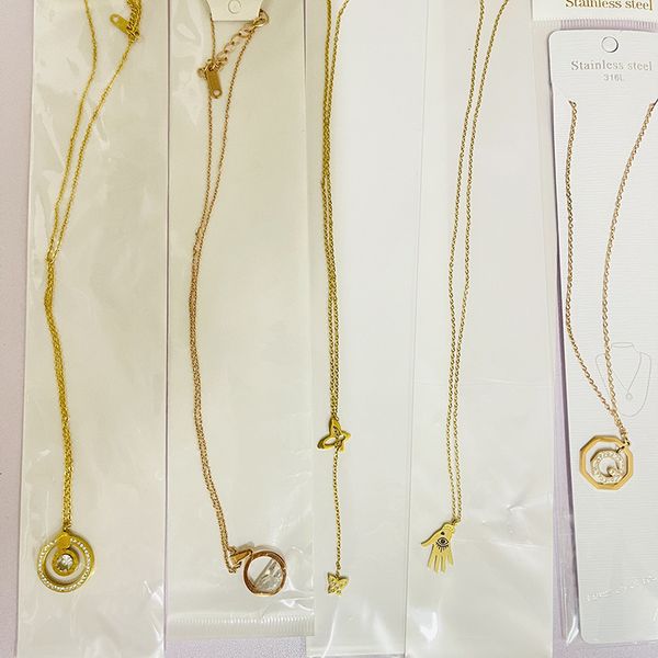 pendant necklaces 25 pcs lot mixed designs simple style stainless steel cubic zirconia for women jewelry on the neck 230307, Silver
pendant necklaces 25 pcs lot mixed designs simple style stainless steel cubic zirconia for women jewelry on the neck 230307, Silver