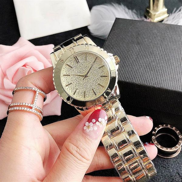 brand quartz wrist watches for women girl crystal style metal steel band watch m113261t, Slivery;brown
brand quartz wrist watches for women girl crystal style metal steel band watch m113261t, Slivery;brown