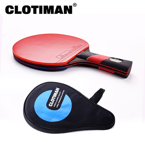 table tennis raquets carbon bat table tennis racket with rubber pingpong paddle short handle rackt long offensive 230307
table tennis raquets carbon bat table tennis racket with rubber pingpong paddle short handle rackt long offensive 230307