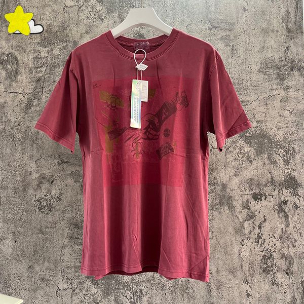 men women hip hop vintage washed purple tee casual loose printing t-shirts top, Black;brown
men women hip hop vintage washed purple tee casual loose printing t-shirts top, Black;brown