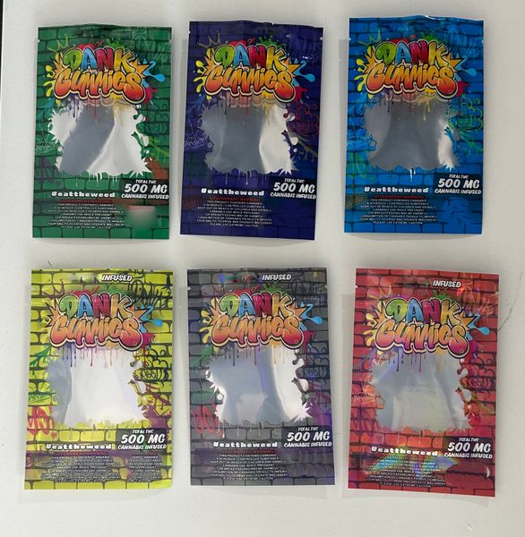 dank gummies bags 500mg zip lock edibles retail packaging worms bears candy gummy bag smellproof mylar
dank gummies bags 500mg zip lock edibles retail packaging worms bears candy gummy bag smellproof mylar