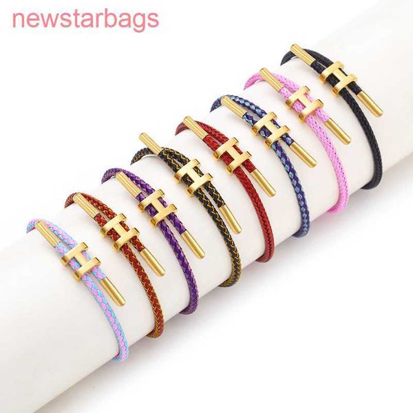 designer herms bracelet for sale adjustable stainless steel multicolor string braided thread rope for women and men, Golden;silver
designer herms bracelet for sale adjustable stainless steel multicolor string braided thread rope for women and men, Golden;silver