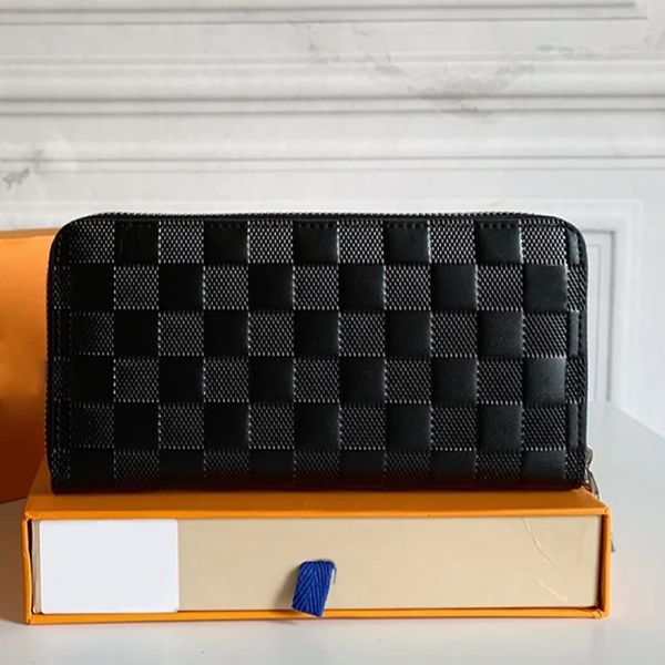 luxury wallet fashion empreinte clutch long wallet leather shoulder handbag viutonity classical wallet checkerboard checkered famous brand m, Red;black
luxury wallet fashion empreinte clutch long wallet leather shoulder handbag viutonity classical wallet checkerboard checkered famous brand m, Red;black