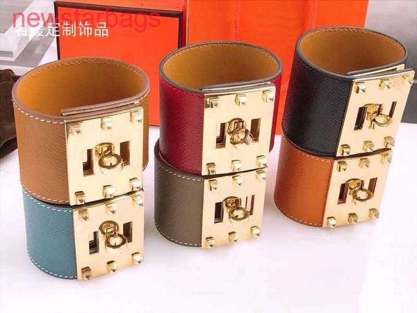 designer herms bracelet for sale riveted cow leather bracelet wide original multi-color adjustable size, Golden;silver
designer herms bracelet for sale riveted cow leather bracelet wide original multi-color adjustable size, Golden;silver