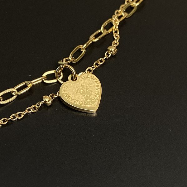 Heart shaped portrait titanium steel bracelet women's design cold wind multi-layer temperament girlfriend super fairy thin chain bracelet jewelry wholesale
Heart shaped portrait titanium steel bracelet women's design cold wind multi-layer temperament girlfriend super fairy thin chain bracelet jewelry wholesale