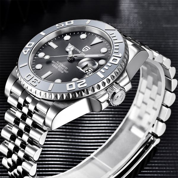 wristwatches pagani design men mechanical sports waterproof watch for sapphire glass automatic relogio masculino 230307, Slivery;brown
wristwatches pagani design men mechanical sports waterproof watch for sapphire glass automatic relogio masculino 230307, Slivery;brown
