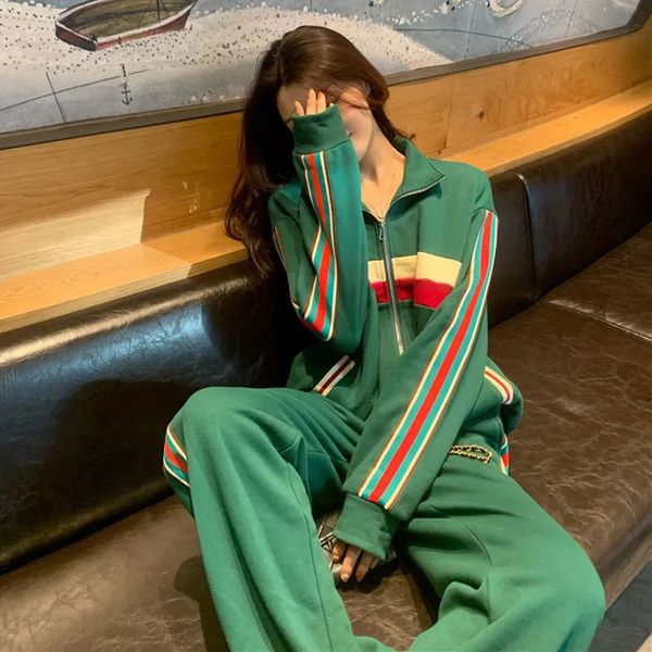 women s two piece pants autumn winter plus velvet sports set woman 2 pieces korean style zip straight leg casual trousers tracksuit 230307, White
women s two piece pants autumn winter plus velvet sports set woman 2 pieces korean style zip straight leg casual trousers tracksuit 230307, White